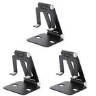 3pcs Folding Tablet Stand Cell Phone Stand Adjustable Stand Holders for Desk