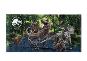 NEW Jurassic World Kids Super Soft Cotton Dinosaur Beach Towel Jurassic Park NEW - Picture 1 of 3
