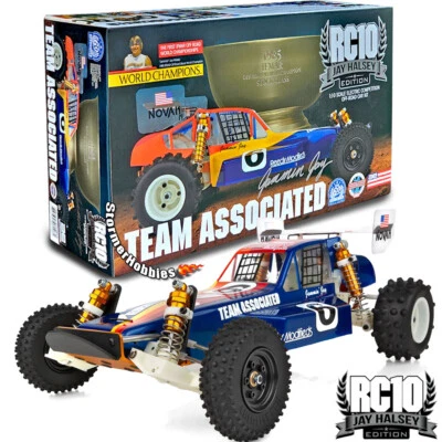 Team Associated 1/10 RC10 Classic Jay Halsey Edition 2WD Off-Road Buggy Kit 6008 - Image 1 of 4