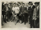 Photo cycling bike Parc des Princes Prix Leauder Grassin Victory circa 1930