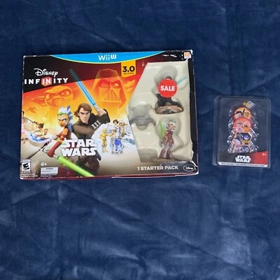 Wii U Disney Infinity Star Wars Star Wars Starter Pack con discos Rise Against the Empire Foto 1 de 4