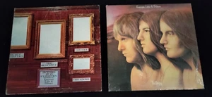 EMERSON LAKE, AND PALMER TRILOGY PICTURES AT AN EXHIBITION 12" VINYL RECORD LOT - Picture 1 of 12