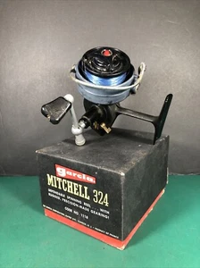 Vintage Garcia Mitchell | Model 324 | Spinning Reel & Box | Made In France - Picture 1 of 10