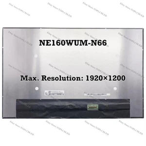 NE160WUM-N66 16.0" WUXGA 97% sRGB Laptop LCD Screen Replacement Panel Display - Picture 1 of 1