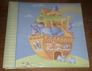CR Gibson By Cathy Heck~ Baby Scrapbook Album ~Noah’s Ark Nursery~ Animals 12x12 - Picture 1 of 7