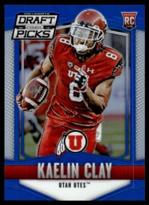 2015 Panini Prizm Draft Blue Kaelin Clay RC /75 Utah Utes #249 *Noles2148* - Image 1 of 2