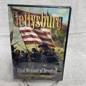Gettysburg Final Measure Of Devotion DVD New Sealed 2013 150th Anniv Civil War - Picture 1 of 6