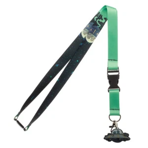 Rick and Morty Spaceship Lanyard with ID Holder & Charm New - Picture 1 of 2