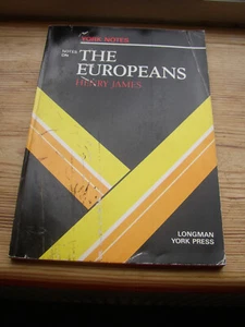 Unread York Notes on the Europeans Henry James novel Study guide Revision Aid - Picture 1 of 7
