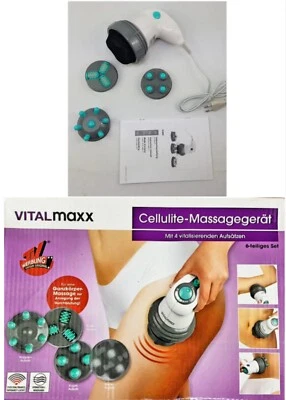 VITALMAXX ( TV WERBUNG ) Massagegerät 5 in 1 Anti Cellulite Vibration und Infrarot Cellyred Fett abnehmen