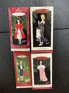 4 Barbie Series - Commuter Set, Enchanted, Solo, Silken Flame Hallmark Christmas - Picture 1 of 2