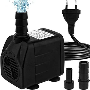 10W Wasserpumpen Teichpumpe 600L/h Garten Koi Springbrunnen Aquarium Tauchpumpe - Bild 1 von 13