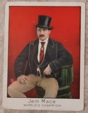 1910 ATC T220 Jem Mace Champion Athlete and Prize Fighter Series MECCA Card