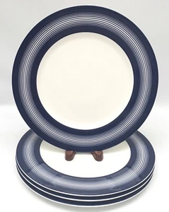 Auratic Premium Porzellan Lakritz 4 (vier) Essteller 10 3/4" - Bild 1 von 2