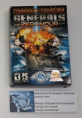 Command & Conquer: Generals - Zero Hour (PC, 2003) Expansion Pack CIB - Bild 1 von 4