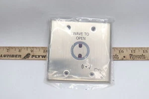 Touchless Switch Wave To Open with LED Silver - Picture 1 of 3
