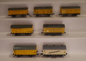 Rokal TT 1:120  Konvolut zum Basteln gedeckte Güterwagen Kühlwagen - Picture 1 of 6