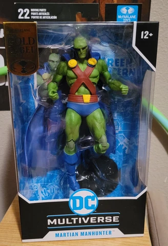Mcfarlane Dc Multiverse Martian Manhunter Gold Label Classic New Target MIB Cover