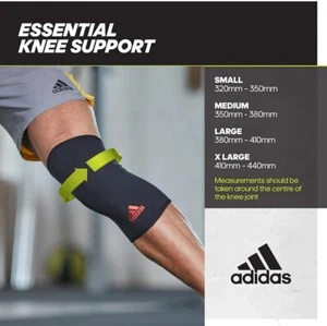 Adidas Knee Support Wear Black ( L)  New - Picture 1 of 3