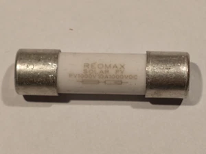 New -REOMAX Solar PV Fuse 10A 1000VDC 10X38mm - Imagen 1 de 1