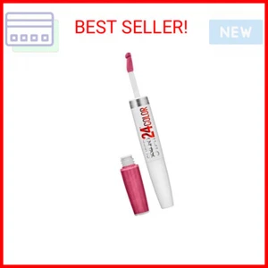 Maybelline Super Stay 24, 2-Step Liquid Lipstick Makeup, Long Lasting Highly Pig - Picture 1 of 2