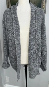 NWT Eileen Fisher Womens Shawl Collar Open Front Cardigan 1X - Picture 1 of 5