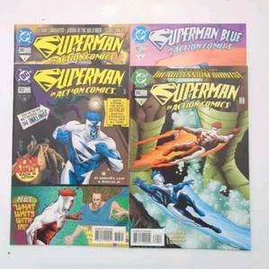 Lot Of 4 1998 DC Superman Action Comics #741-744 VF/NM - Picture 1 of 9