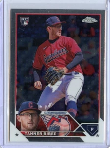 2023 Topps Chrome Tanner Bibee Cleveland Guardians #USC114 ⭐️💥🎯 MINT - Bild 1 von 2