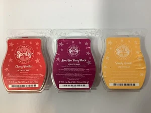 Scentsy Wax Bars 3 Count 3.2 Oz. Each - Fruit Scents - Picture 1 of 2