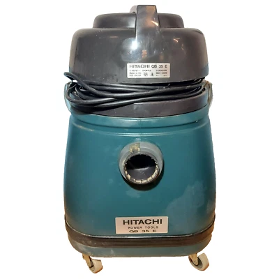 Hitachi QB35E Corded Industrial Vacuum Cleaner WET/DRY HIGH PERFORMANCE - TESTED - image 1 of 4