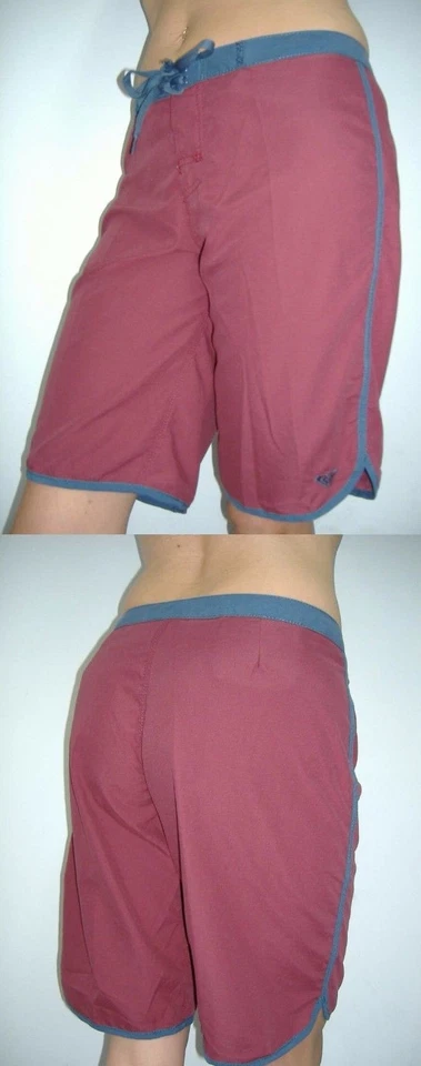 New Junior Womens 5 Roxy Boardshorts Original Maroon Board Shorts MSRP $40 - Image 1 of 1
