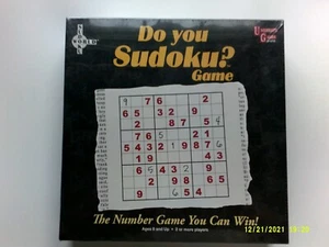 Do You Sudoku? Game New Factory Sealed University Games 2005 Made In USA NIB - Picture 1 of 2