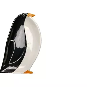 hand painted Penguin shaped dish/tray Italy 12561 By Bresolin rare Find - Picture 1 of 10