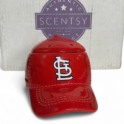 Gorra de béisbol Scentsy St Louis Cardinals MLB calentador de cera Grandes Ligas NUEVA caja abierta Foto 1 de 4