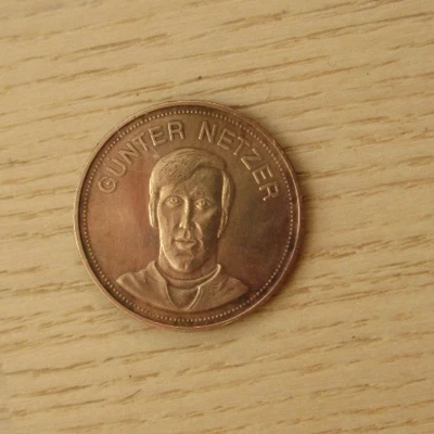 Shell Münze Traum Elf 1969 Günter Netzer - Bild 1 von 2