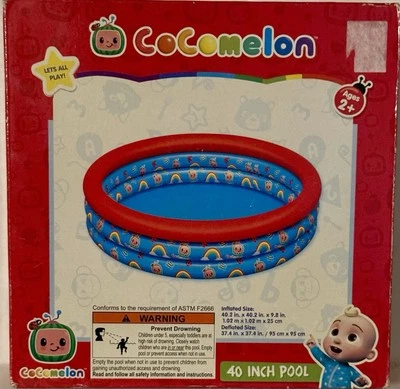 Piscina inflable para niños Cocomelon de 40 pulgadas 2+ años Foto 1 de 4