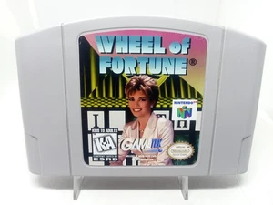 Wheel of Fortune (Nintendo 64 N64) Ricondizionato! Autentico! - Foto 1 di 2