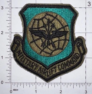 USAF OD Subdued Military Airlift Command Patch zum Aufnähen gebraucht B1011 - Bild 1 von 1