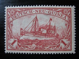 NEUGUINEA DEUTSCHE KOLONIE Mi. #16 postfrische Kaiser Yacht Briefmarke! - Bild 1 von 2