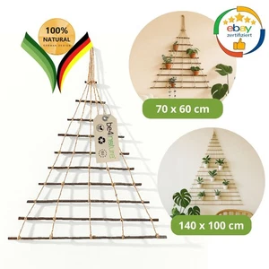 be4nature Holz Weihnachtsbaum zum Aufhängen Adventskalender Wanddeko - Bild 1 von 10