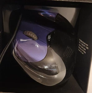 Evoluent Souris Verticale 4 Main Droite USB Filaire Modèle VM4S - Violet - Photo 1/2