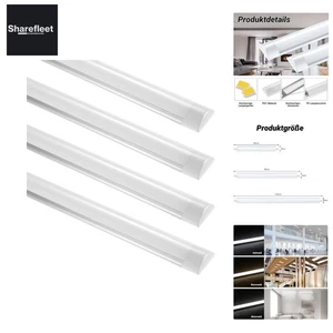 4 Pack LED Leuchtstoffröhre 120 Leuchtröhre Feuchtraumleuchte 40W Deckenleuch... - Bild 1 von 11