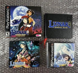 Lunar 2 Eternal Blue Complete Collector's Edition PS1 PlayStation Tested Working - Picture 1 of 24