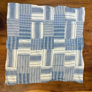 Almohada vintage Ralph Lauren Sham Gracie algodón cuadrado europeo retazos I4-15 - Imagen 1 de 8