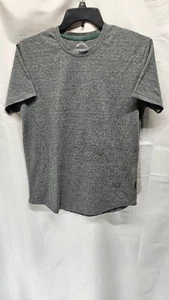 Camiseta a rayas grises talla grande Dikotomía para hombre - Imagen 1 de 5