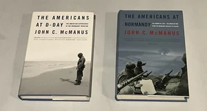 John C. McManus Books - Americans At D-Day & Americans At Normandy - Picture 1 of 2