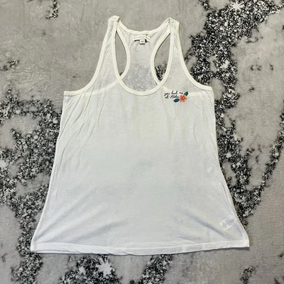 Camiseta sin mangas Spiritual Gangster para mujer talla M blanca espalda deportiva You Had me At Aloha Foto 1 de 4