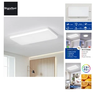 Deckenlampe LED Deckenleuchte 50x25CM, 60W 6500K Deckenbeleuchtung LED Panel ... - Bild 1 von 9