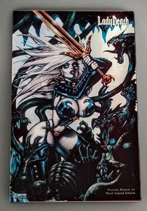 Lady Death Necrotic Genesis METAL LEGEND VIRGIN ART EDITION Simon Bisley Mockup - Picture 1 of 3