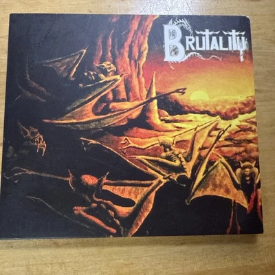 Brutality - When The Sky Turns Black CD Death Metal Mind gold disc, 690/2000 - Image 1 of 4